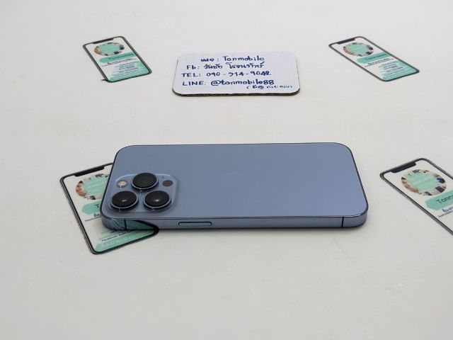 ขาย เทิร์น iPhone 13 Pro 256 Gb Blue ศูนย์ไทย สภาพสวย อุปกรณ์ครบยกกล่อง สุขภาพแบต 88 เพียง 21,990 บาท ครับ  รูปที่ 6