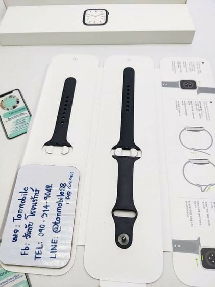ขาย เทิร์น Apple Watch Series 7 41 mm Gps Midnight Sport Band ศูนย์ไทย สภาพสวย อุปกรณ์ครบยกกล่อง ขาดสายชาร์จ เพียง 4,990 บาท ครับ รูปที่ 2