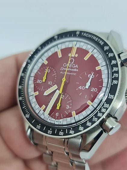 Omega Speedmaster Automatic Racing Series F1 Michael Schumacher Red dial  รูปที่ 7