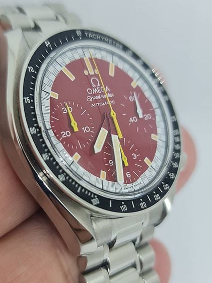 Omega Speedmaster Automatic Racing Series F1 Michael Schumacher Red dial  รูปที่ 6