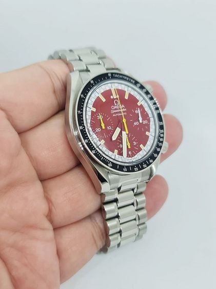 Omega Speedmaster Automatic Racing Series F1 Michael Schumacher Red dial  รูปที่ 2