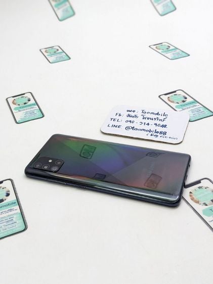 อื่นๆ 128 GB ขาย  เทิร์น Samsung Galaxy A51 Black ศูนย์ไทย สภาพสวย มีตัวเครื่องอย่างเดียว ไม่มีอุปกรณ์อื่น เพียง 2,590 บาท ครับ
