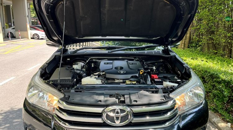 Toyota Hilux Revo 2015 2.4 E Prerunner Pickup ดีเซล ไม่ติดแก๊ส เกียร์อัตโนมัติ ดำ รูปที่ 3