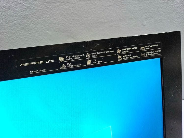 คอมพิวเตอร์ All-in-One Acer Aspire Z3730 อุปกรณ์ครบ รูปที่ 16