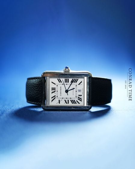Cartier Tank 3800 Solo XL Automatic Silver Dial 2018 31 x 41 mm.  รูปที่ 1