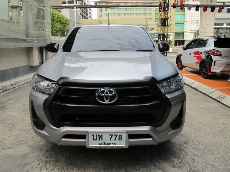 Toyota Hilux Revo 2023 2.8 ENTRY STANDARD CAB Pickup ดีเซล ไม่ติดแก๊ส เกียร์ธรรมดา เทา รูปที่ 3