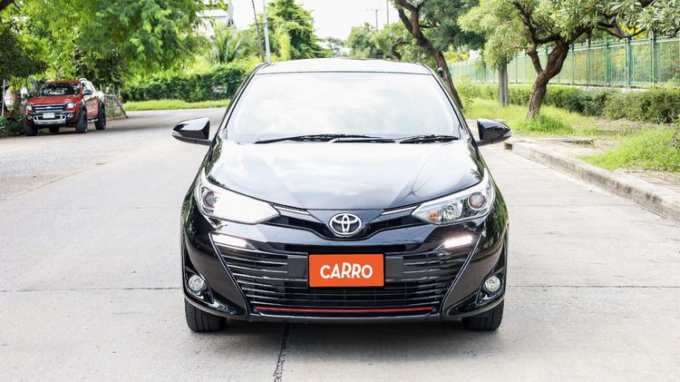 Toyota Yaris ATIV 2019 1.2 S Plus Sedan เบนซิน ไม่ติดแก๊ส เกียร์อัตโนมัติ ดำ รูปที่ 2