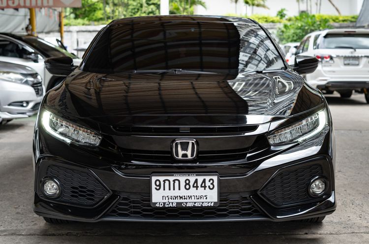 Honda Civic 2019 1.5 Turbo Sedan เบนซิน ไม่ติดแก๊ส เกียร์อัตโนมัติ ดำ รูปที่ 1