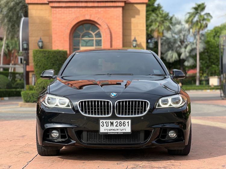 BMW Series 5 2015 528i Sedan เบนซิน เกียร์อัตโนมัติ ดำ รูปที่ 2