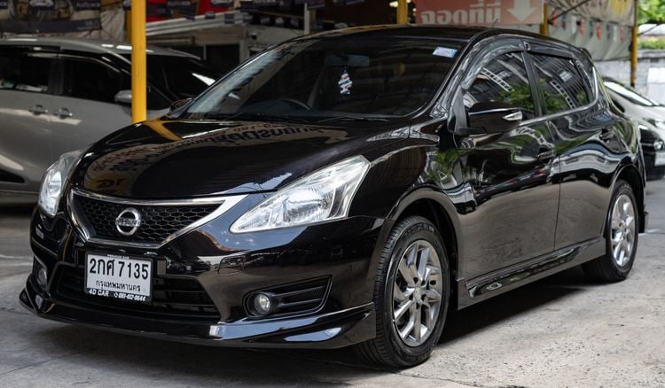 Nissan Pulsar 2014 1.6 SV Sedan เบนซิน ไม่ติดแก๊ส เกียร์อัตโนมัติ ดำ รูปที่ 2