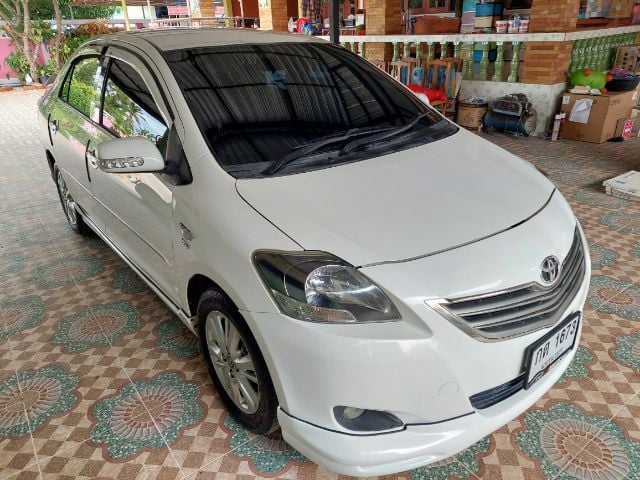 Toyota Vios 2012 1.5 E Ivory Sedan เบนซิน ไม่ติดแก๊ส เกียร์อัตโนมัติ ขาว รูปที่ 2