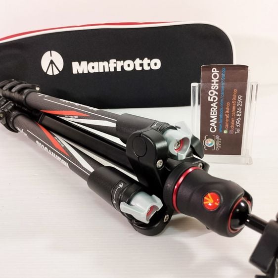 ขาตั้งกล้องคาร์บอนฯ Manfrotto BeFree Carbon (MKBFRC4-BH) รุ่นใหม่ สภาพใหม่ 99 ไม่มีตำหนิ ซื้อมาเก็บมากกว่าใช้ งาน 1-2 ครั้ง รูปที่ 6