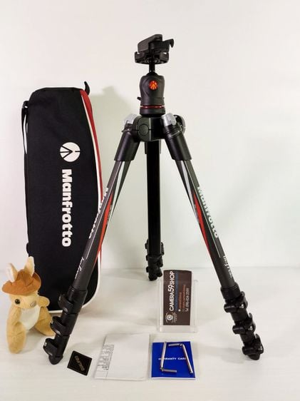 ขาตั้งกล้องคาร์บอนฯ Manfrotto BeFree Carbon (MKBFRC4-BH) รุ่นใหม่ สภาพใหม่ 99 ไม่มีตำหนิ ซื้อมาเก็บมากกว่าใช้ งาน 1-2 ครั้ง รูปที่ 1