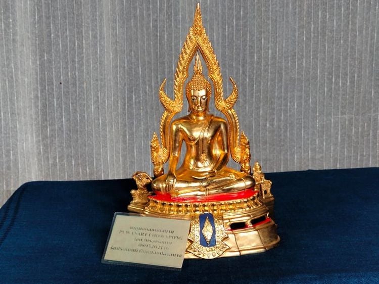 พระพุทธชินราช วัดพระศรีรัตนมหาธาตุ พิษณุโลก 5นิ้ว 2ถอดเนื้อทองเหลืองกะไหล่ทอง รูปที่ 1