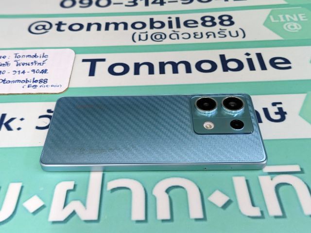 ขาย  เทิร์น Redmi Note 13 5G Ram 8 Rom 256 ศูนย์ไทย สภาพสวย อุปกรณ์ครบยกกล่อง ประกันยาว เพียง 5,590 บาท ครับ รูปที่ 7