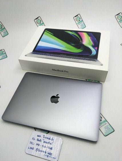 Apple Macbook Pro 13 Inch ขาย  เทิร์น Macbook Pro M2 2022 Ram 8 Rom 256 ศูนย์ไทย อุปกรณ์ครบยกกล่อง รอบชาร์จ 105 รอบ สุขภาพแบต 90 เพียง 24,990 บาท ครับ