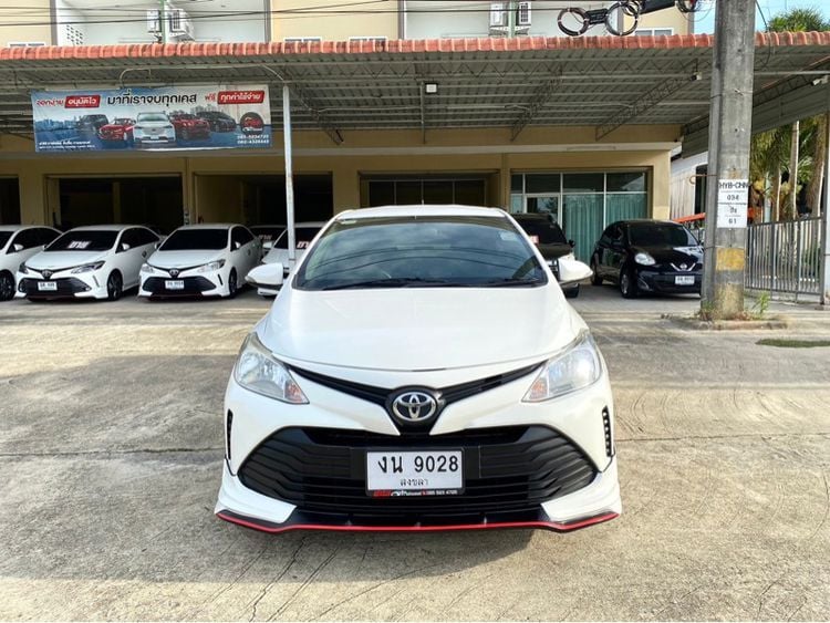 Toyota Vios 2019 1.5 J Sportivo Sedan เบนซิน ไม่ติดแก๊ส เกียร์อัตโนมัติ ขาว รูปที่ 2