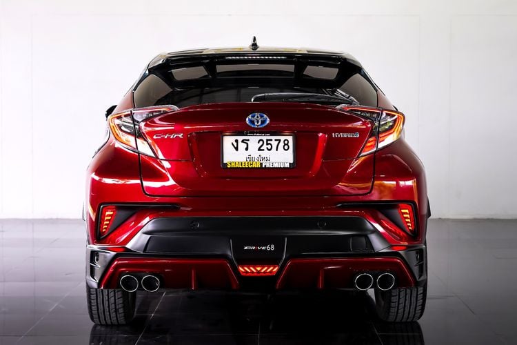 Toyota C-HR 2019 1.8 HV Hi Utility-car ไฮบริด ไม่ติดแก๊ส เกียร์อัตโนมัติ แดง รูปที่ 4