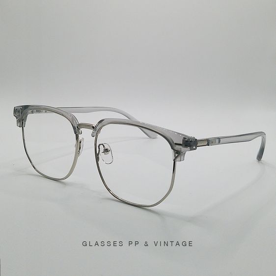 250 บาทส่งฟรี (กรอบสีเทา) แว่นตากรองแสงสีฟ้า พร้อมอุปกรณ์ซองหนังเก็บแว่น ผ้าเช็คแว่น ครบชุด รูปที่ 3