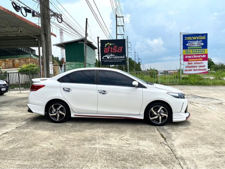 Toyota Vios 2019 1.5 High Sedan เบนซิน ไม่ติดแก๊ส เกียร์อัตโนมัติ ขาว รูปที่ 4