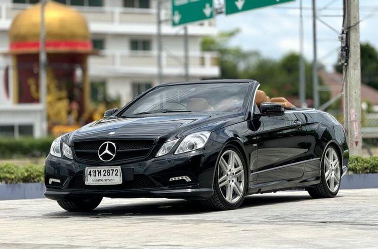 Mercedes-Benz E-Class 2011 E250 AMG Sedan เบนซิน ไม่ติดแก๊ส เกียร์อัตโนมัติ ดำ