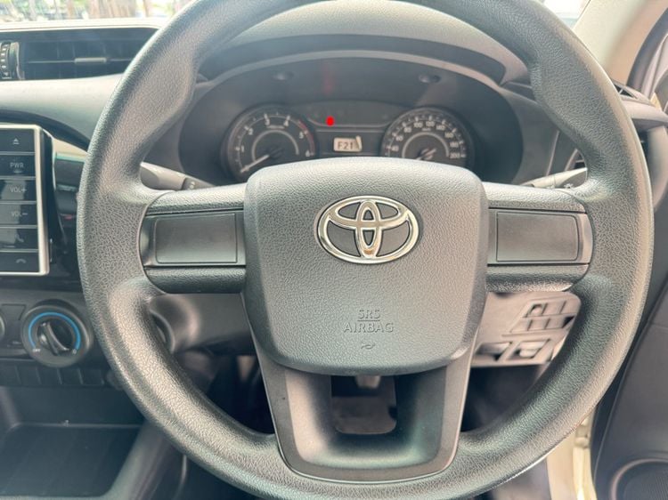 Toyota Hilux Revo 2019 2.4 E Pickup ดีเซล ไม่ติดแก๊ส เกียร์ธรรมดา ขาว รูปที่ 3