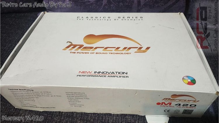 amplifier m420 mercury รูปที่ 2