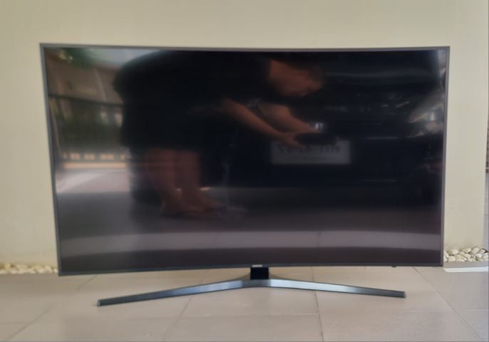 ขายทีวี Samsung 4K Digital Smart Curved UHD LED TV ขนาด 55 นิ้ว (มือสอง) รูปที่ 1