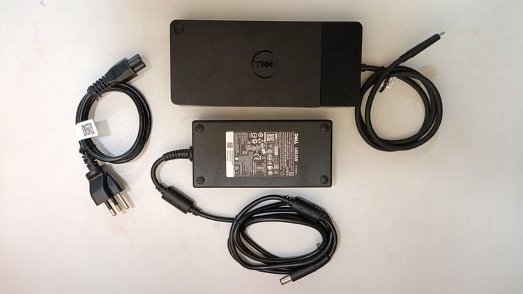 อุปกรณ์เครือข่าย Dell Thunderbolt Dock-WD19TBS with 180W Adapter USB TYPE-C ของแท้จากศูนย์ Dell Thailand