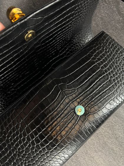 YSL Croc cluth like new  รูปที่ 5