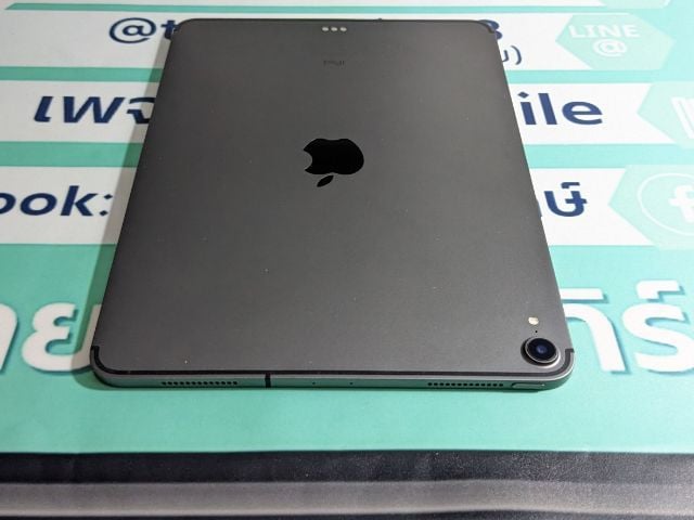 ขาย เทิร์น iPad Pro 11 2018 Cellular 256 Gb Gray ศูนย์ไทย มีตัวเครื่องอย่างเดียว ไม่มีอุปกรณ์อื่น เพียง 11,990 บาท เท่านั้น ครับ  รูปที่ 8