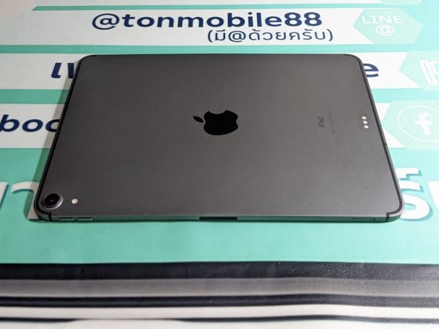 ขาย เทิร์น iPad Pro 11 2018 Cellular 256 Gb Gray ศูนย์ไทย มีตัวเครื่องอย่างเดียว ไม่มีอุปกรณ์อื่น เพียง 11,990 บาท เท่านั้น ครับ  รูปที่ 6