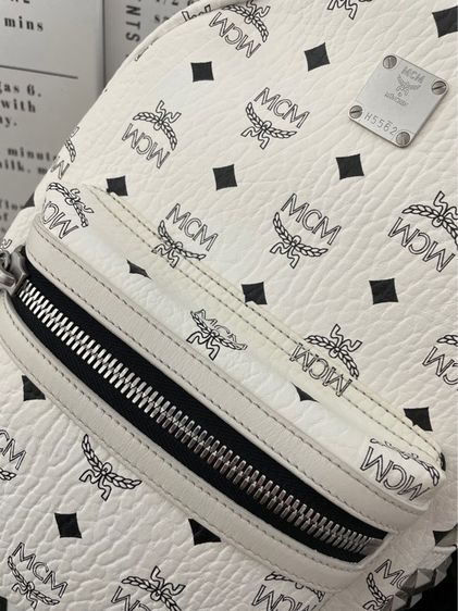 MCM backpack small ของใหม่ ป้าย 26000 ออกช็อป ขายถูกกว่าช็อป ป้ายห้อย  รูปที่ 3
