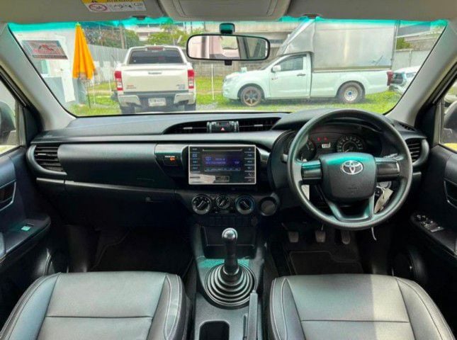 Toyota Hilux Revo 2019 2.4 Z Edition E Pickup ดีเซล ไม่ติดแก๊ส เกียร์ธรรมดา ขาว รูปที่ 4