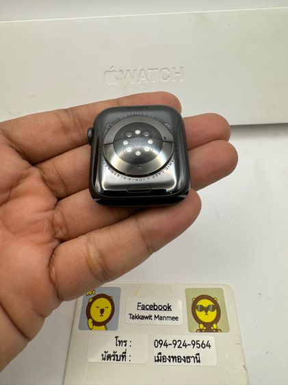 Apple Watch S6 gps 44mm สีดำ แบต80 สภาพสวยพร้อมใช้งานเครื่องเดิมๆ มีรอยตามการใช้งาน อุปกรณ์มีกล่อง สายชาร์จ ไม่เคยแกะซ่อม  รูปที่ 6