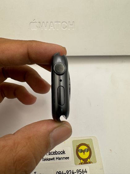 Apple Watch S6 gps 44mm สีดำ แบต80 สภาพสวยพร้อมใช้งานเครื่องเดิมๆ มีรอยตามการใช้งาน อุปกรณ์มีกล่อง สายชาร์จ ไม่เคยแกะซ่อม  รูปที่ 3