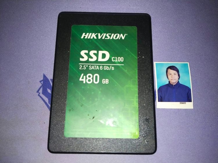 ที่เก็บข้อมูลและเมมโมรี่การ์ด ขาย SSD 480 GB 2 ตัว ราคา 400 บาทต่อตัว