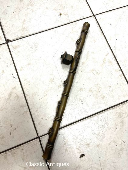 กล้อง ลายสิงห์ ทองเหลืองสะสม รูปที่ 2