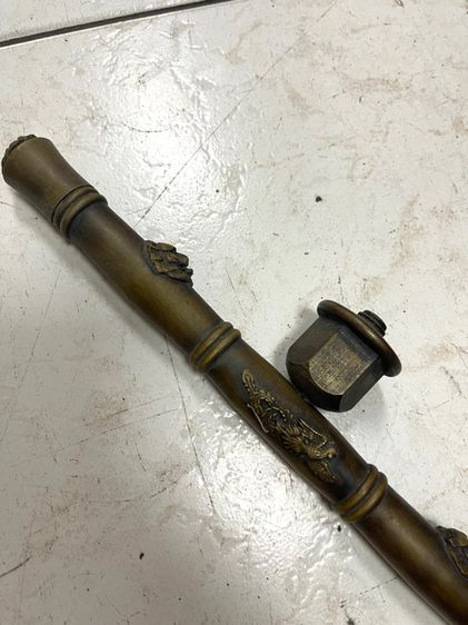 กล้อง ลายสิงห์ ทองเหลืองสะสม รูปที่ 4