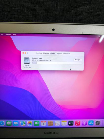 MacBook Air 13.3นิ้ว
ใช้งานปกติ บางเบา
สเปค Core i5    แรม 8GB  SSD 256GB
ตำหนิ แบตไม่เก็บไฟครับ 
มีตัวเครื่องอะแดปเตอร์

5500
นัดรับ ท่าพระ รูปที่ 4