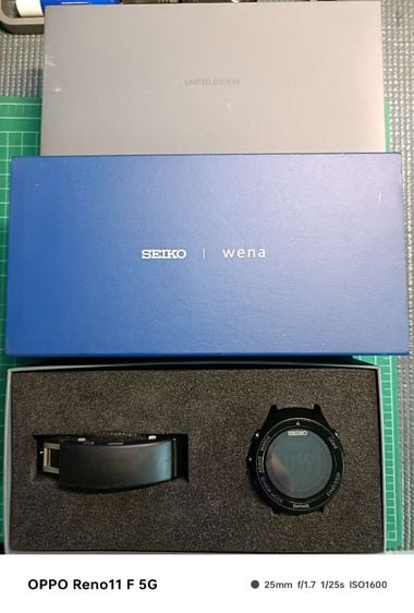 seiko   + sony  wena  3 wrist active  WA-01B   limited edition รูปที่ 3