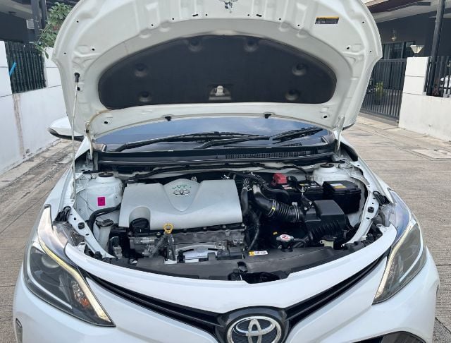 Toyota Vios 2019 1.5 Mid เบนซิน เกียร์อัตโนมัติ ขาว รูปที่ 2