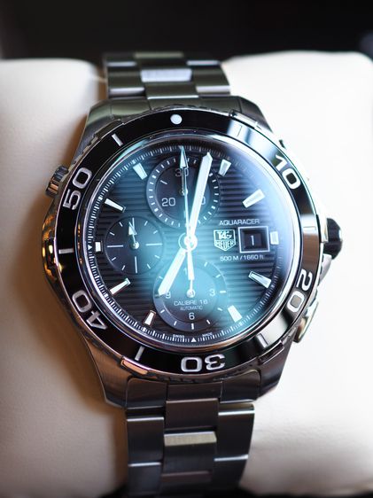 TAG Heuer Aquaracer chronograph Automatic 500M CAK2110 รูปที่ 3