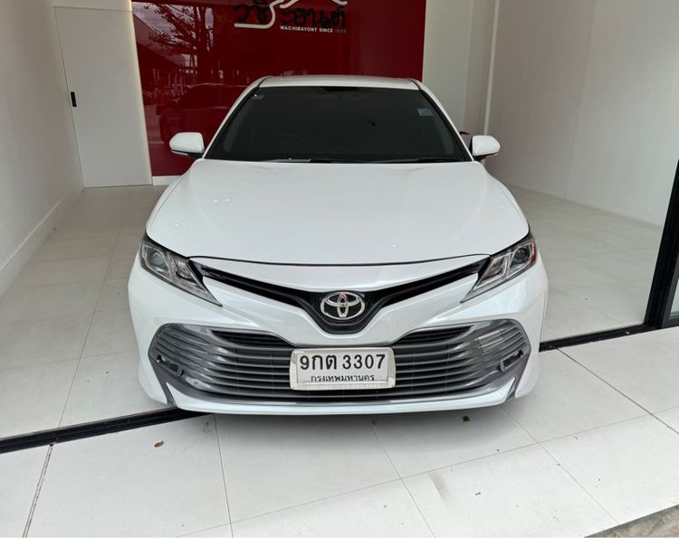 Toyota Camry 2019 2.0 G Sedan เบนซิน ไม่ติดแก๊ส เกียร์อัตโนมัติ ขาว รูปที่ 2
