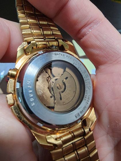 นาฬิกา SEIKO  เดิมๆ เก่าเก็บ สวย รุ่นเก่า หายาก เรือนสีทอง พร้อมส่งให้เลยคะพี่ๆ  รูปที่ 6