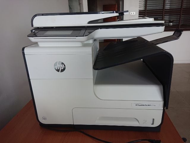 ขายเครื่องปริ้นเตอร์ มัลติฟังก์ชั่นเลเซอร์ HP PageWide Pro 477 dw. Print-Copy-Scan-Fax-Duplex.รองรับพิมพ์สูงสุด50,000แผ่น สภาพดีไม่ได้ใช้งาน รูปที่ 1