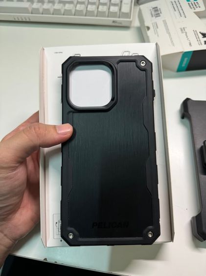 PELICAN SHIELD BLACK WITH MAGSAFE - เคส IPHONE 15 PRO MAX รูปที่ 1