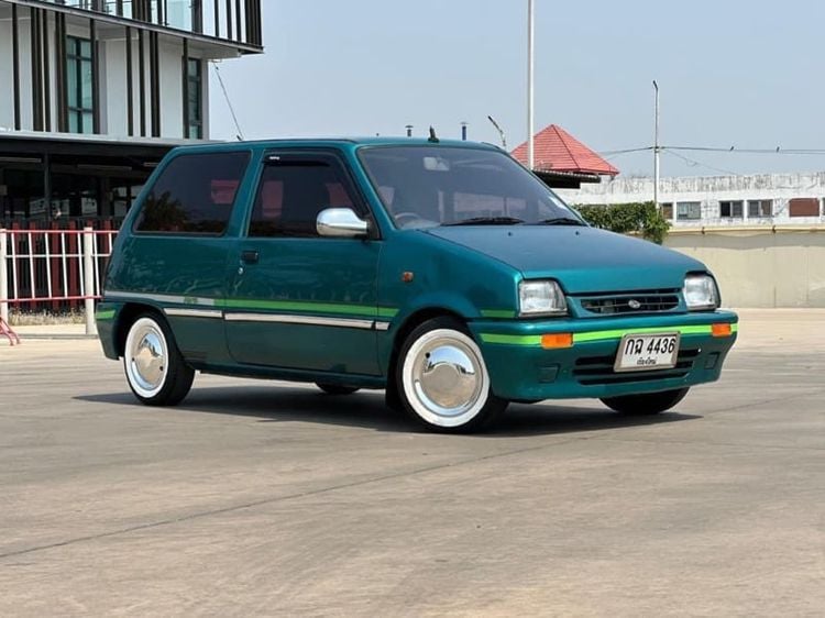 Daihatsu Mira 1996 660 Classic Sedan เบนซิน ไม่ติดแก๊ส เกียร์ธรรมดา เขียว รูปที่ 1