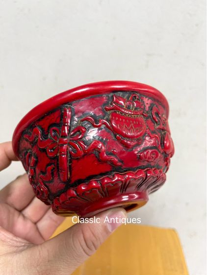 ถ้วยน้ำชา ลายแปดวิเศษของโป๊ยเซียน สะสม รูปที่ 4