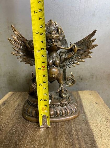 ครุฑ ยุดนาคธิเบต ทองเหลืองสะสมA2 รูปที่ 11